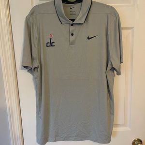 Nike Washington Wizards 2 button golf polo shirt